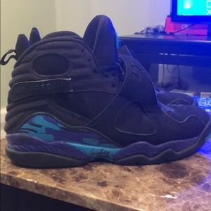 Classic Aqua 8s. 2007 release. Authentic